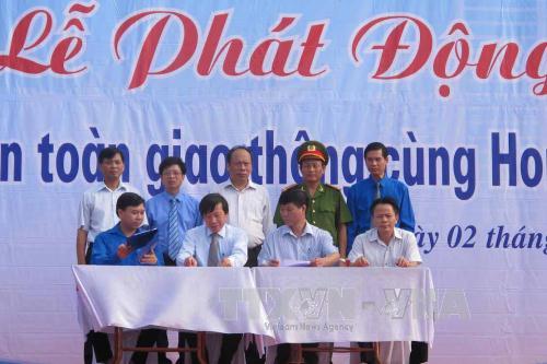 Phát động Chiến dịch An toàn giao thông cùng Honda Việt Nam năm 2015