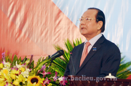 Phát huy những thành tựu đã đạt được, huy động mọi nguồn lực để xây dựng Bạc Liêu trở thành tỉnh phát triển khá trong khu vực