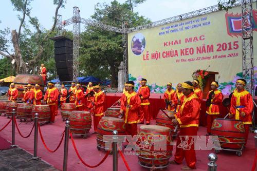 Keo Pagoda Autumn Festival 2015 opens in Thai Binh