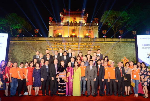 Lễ kỷ niệm 70 năm thành lập UNESCO