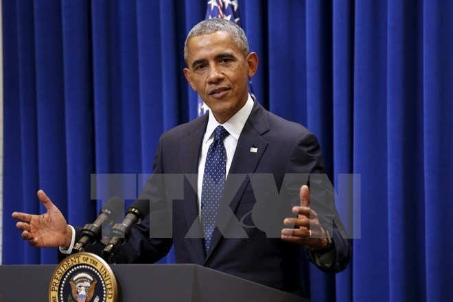 US President calls for end to militaristic claims in East Sea