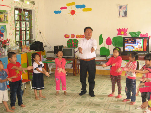 Vĩnh Phúc Tăng cường sử dụng phần mềm kiểm định chất lượng giáo dục trường mầm non