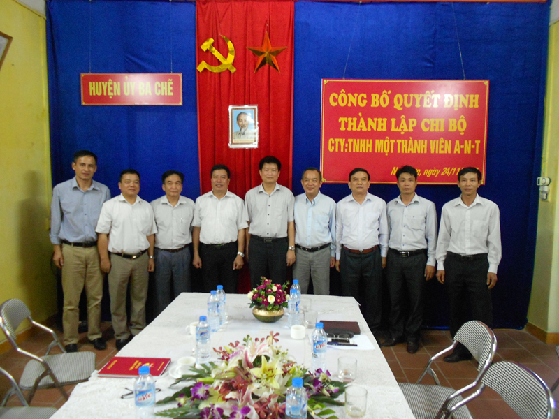 Ba Che has first non-state-owned enterprise party organization