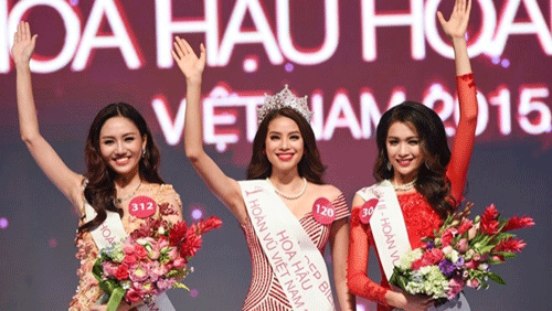 越南环球小姐冠军范香将参加2015环球小姐选美大赛总结赛