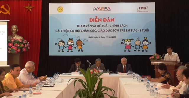 Cần bắt kịp xu hướng chung trong giáo dục sớm trẻ em từ 0 - 3 tuổi