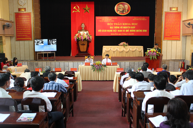 - Le Général Vo Nguyên Giap avec la révolution vietnamienne et sa province natale de Quang Binh