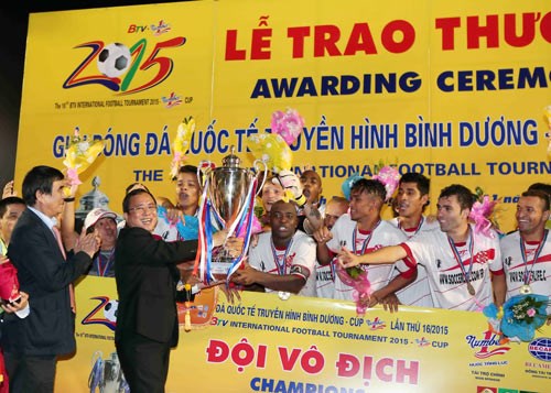 - BTV Cup 2015 l’équipe brésilienne de Bangu Atlético championne