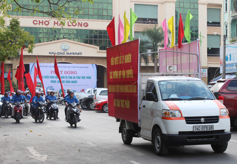 Quảng Ninh phát động đợt cao điểm hành động năm vệ sinh ATTP trong lĩnh vực nông nghiệp
