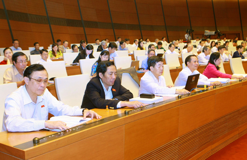 Quốc hội thông qua Luật tạm giữ, tạm giam và Luật trưng cầu ý dân
