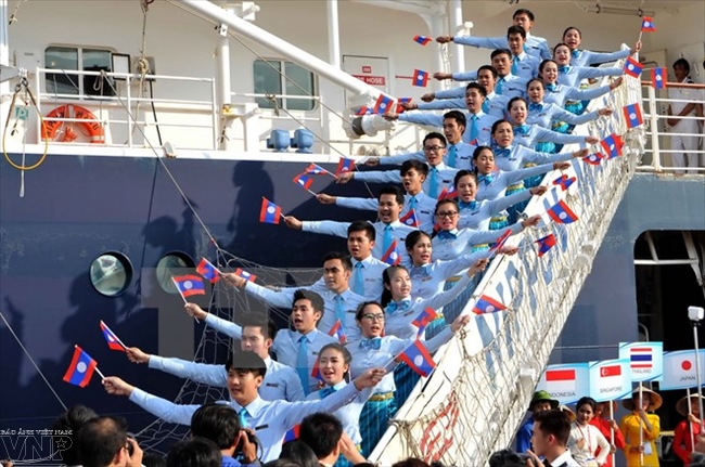 42nd voyage of ship for Southeast Asian and Japanese Youth Program in HCMC