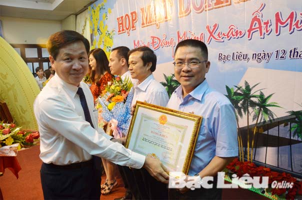 Họp mặt doanh nghiệp mừng xuân mới
