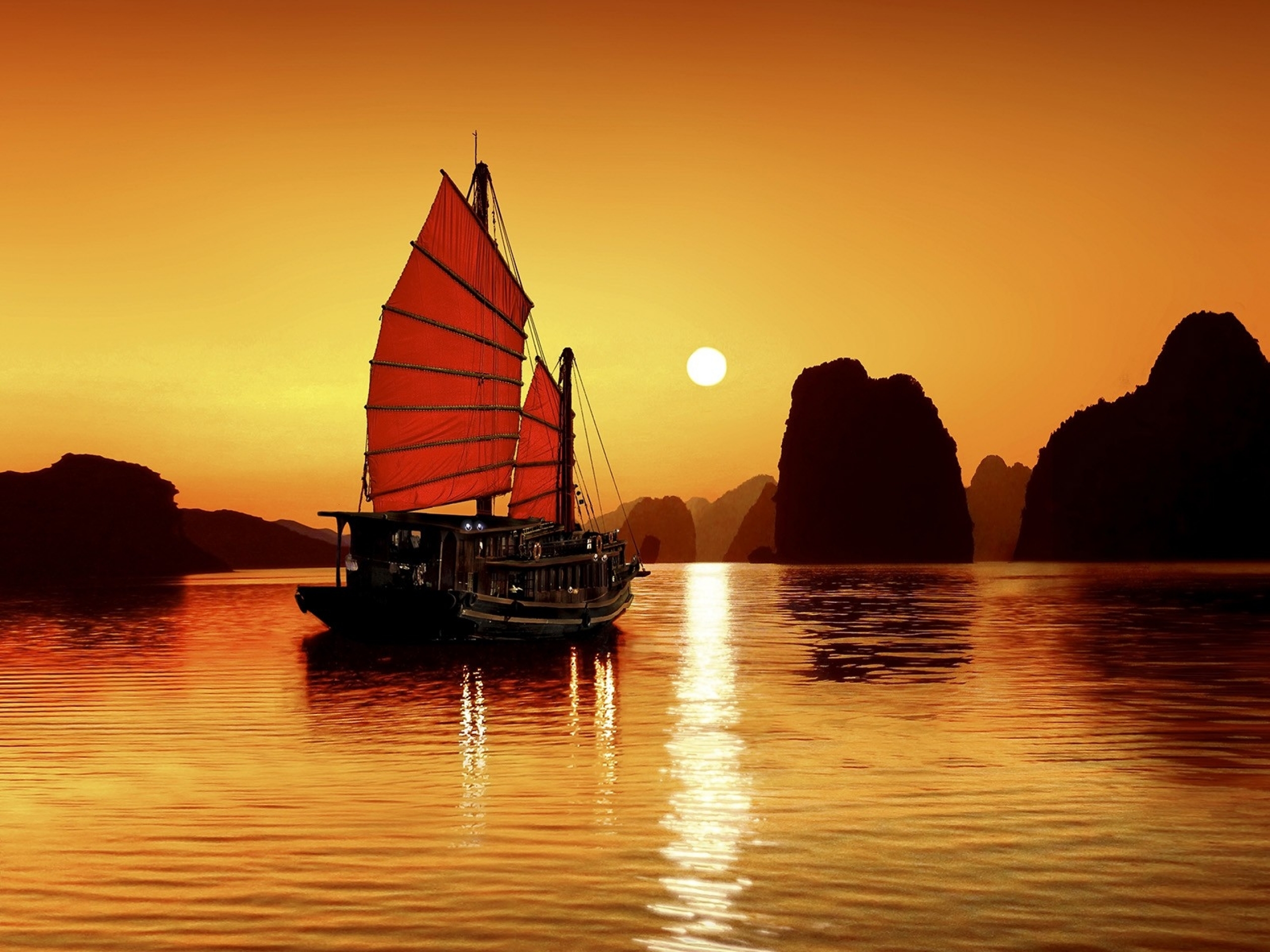 La baie d’Halong