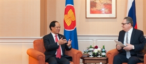 Russia back ASEAN’s central role in region