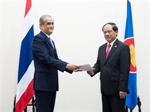 Thailand sends new permanent representative to ASEAN