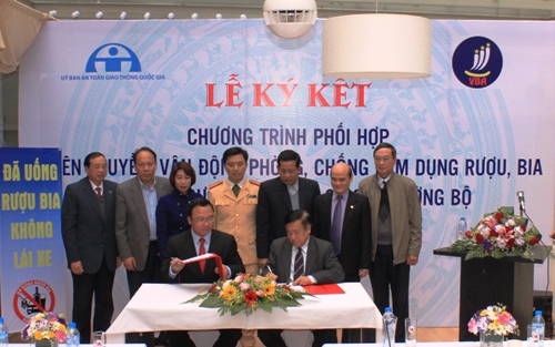 Phòng chống lạm dụng rượu, bia đối với người điều khiển phương tiện cơ giới đường bộ