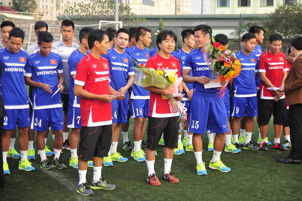 Coach Miura My players are mature and brave
