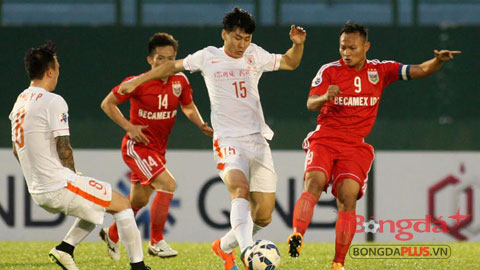 B Bình Dương thua Shandong Lueng Trung Quốc tại AFC Champions League 2015