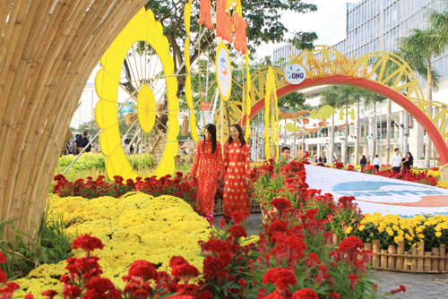 Spring flower festival launched in HCM city