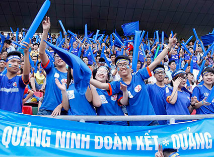 Quang Ninh score hat trick in January’s V-League best titles
