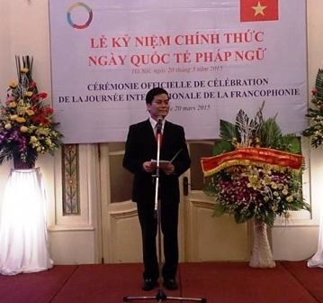 Hanoi célébration de la Journée internationale de la Francophonie