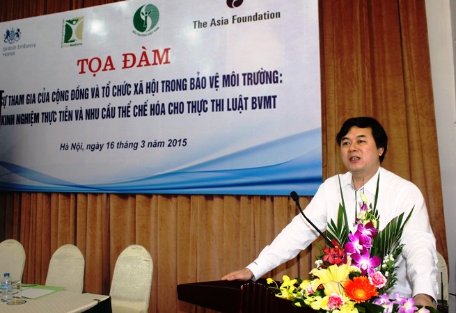 Đề xuất nâng cao vai trò của cộng đồng trong các văn bản triển khai Luật Bảo vệ môi trường 2014