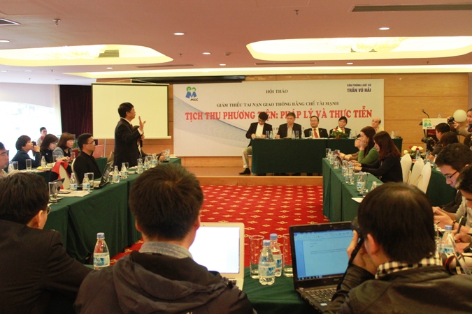 Hội thảo “Tịch thu phương tiện Pháp lý và thực tiễn”