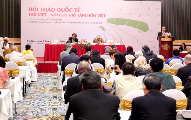 Hội thảo quốc tế “Thơ Việt - nơi lưu giữ tâm hồn Việt”