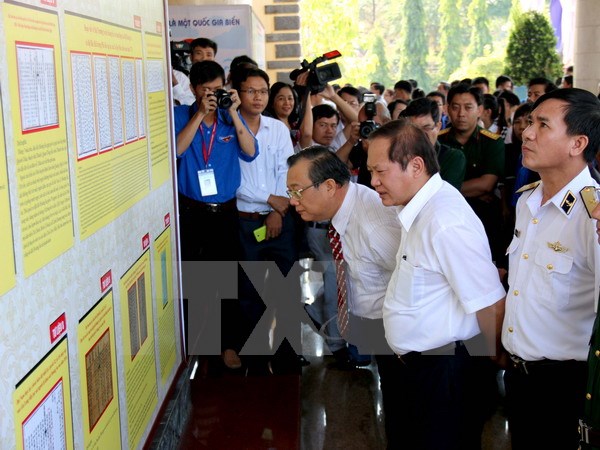 Trưng bày triển lãm Hoàng Sa, Trường Sa của Việt Nam - Những bằng chứng lịch sử và pháp lý