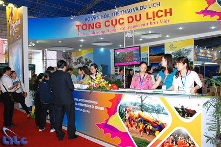 Foire internationale du tourisme du Vietnam à Hanoi