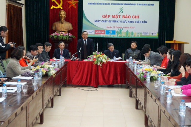 Ngày chạy Olympic vì sức khỏe toàn dân diễn ra vào 22 3