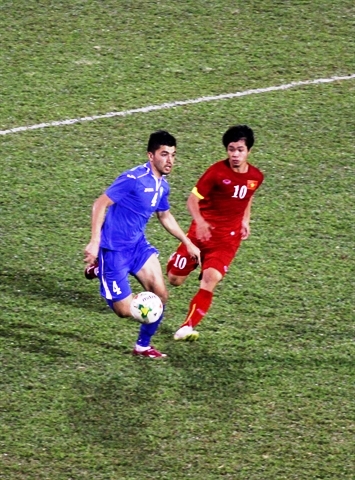 U23  un match amical Vietnam - Ouzbékistan sans but