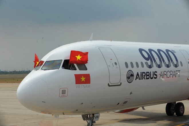 Airbus delivers its 9,000th aircraft to Vietjet Air