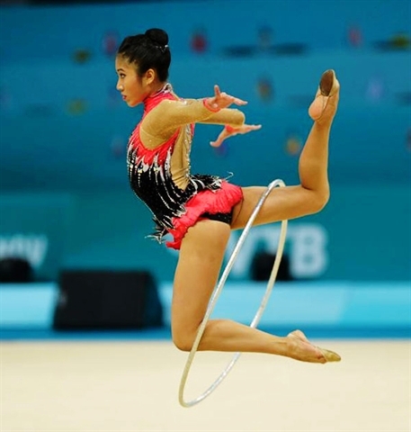 Linda Truong, nouvelle égérie de la gymnastique vietnamienne