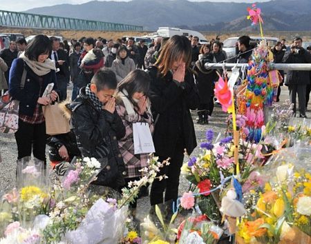Activities marks 4th anniversary of earthquake-tsunami disaster
