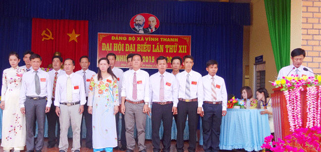 Đại hội đại biểu Đảng bộ xã Vĩnh Thanh huyện Phước Long, Bạc Liêu
