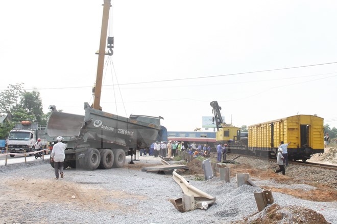 Vụ tai nạn tàu hỏa nghiêm trọng tại Quảng Trị Hành khách trên tàu SE 5 gặp nạn đã tiếp tục hành trình