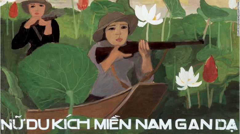 Vietnam’s propaganda posters in wartime introduced