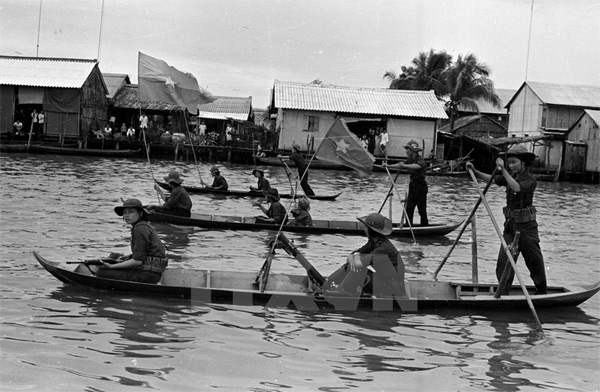 Images réelles de la campagne historique Hô Chi Minh