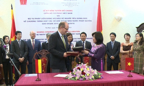 Tăng cường hợp tác tư pháp giữa Việt Nam và Cộng hòa Liên bang Đức