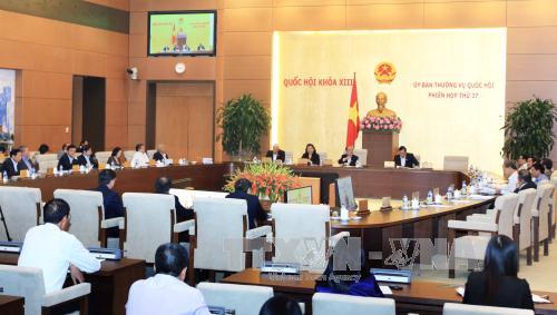 Bế mạc phiên họp thứ 37 của Ủy ban Thường vụ Quốc hội