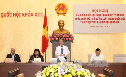 Khai mạc Hội nghị đại biểu Quốc hội chuyên trách