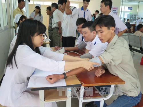 Hải Dương Trên 2 000 lái xe được kiểm tra sức khỏe và việc sử dụng chất ma túy