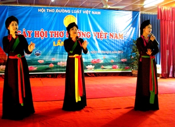 Ngày Hội thơ Đường luật Việt Nam tổ chức tại Bắc Ninh