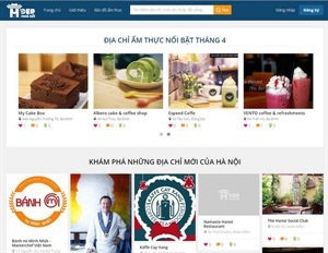 Un nouvel site sur les restaurants de Hanoi
