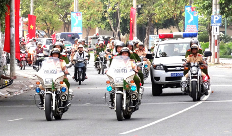 Cần Thơ đảm bảo an toàn giao thông trong dịp nghỉ lễ 30 4 và 1 5