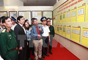 Souveraineté exposition sur les archipels de Hoang Sa et Truong Sa