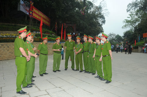 Phú Thọ Triển khai nhiều biện pháp đảm bảo an ninh trật tự trong dịp Giỗ tổ Hùng Vương - Lễ hội Đền Hùng
