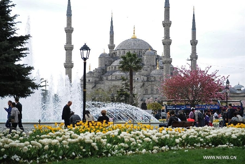 Tulip festival kicks off in Istanbul, Turkey