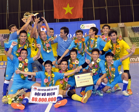 Sanna Khanh Hoà sacré champion du Vietnam 2015