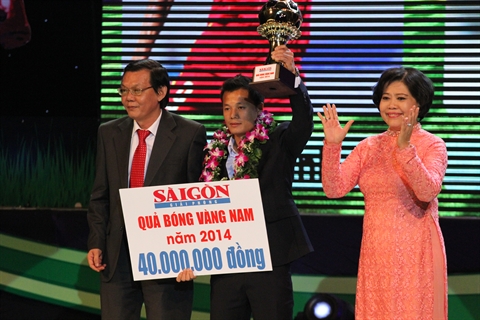 Thanh Luong élu ballon d Or du Vietnam 2014